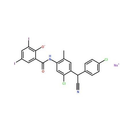 Ak Scientific Closantel sodium (5g), CAS 61438-64-0 C912-5g