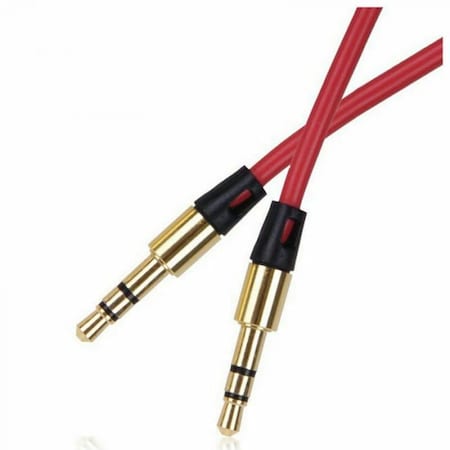 Sanoxy 2x 3.5mm Braided Male to Male Stereo Audio AUX Cable Cord SANOXY-CABLE141