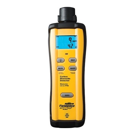 Fieldpiece CO Detector, Battery, 9V, 150 hr SCM4