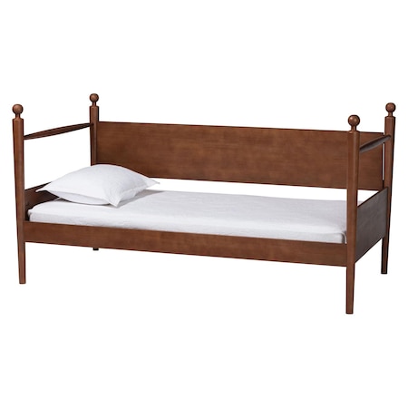 Baxton Studio Gianetta Wooden Daybed with Spindle Posts, Twin 267-14510-ZORO