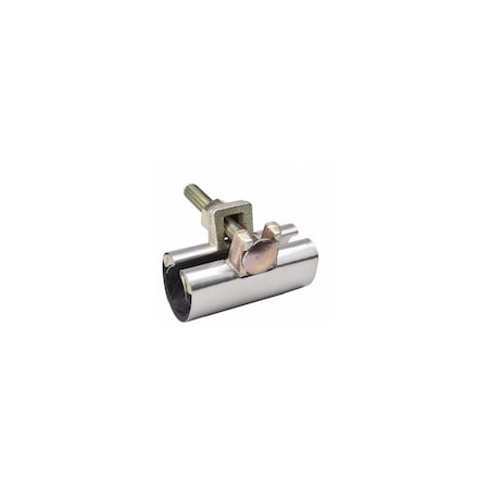 Bk Products Pipe Repair Clamp 3/4in Galvanized 430 Stainless Steel Galvanized 160-604