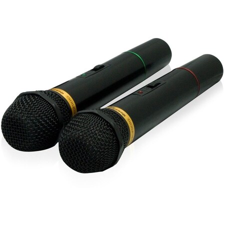Qfx M-336 Wireless Dynamic Microphone - RF - 100 Hz to 1 kHz M-336