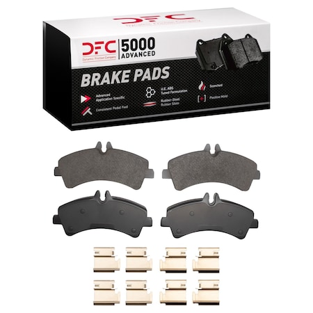 Dfc 5000 Advanced Disc Brake Pad Set,  1551-1318-01