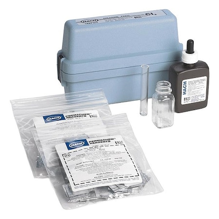 Hach Chlorine (Total) Test Kit, Model CN-21P 2444400