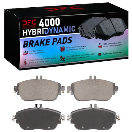 Dynamic Friction Co DFC 4000 HybriDynamic Brake Pads 4000-1694-00