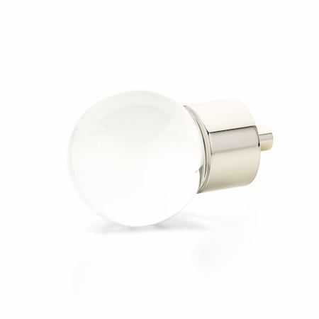 Schaub City Lights Globe Glass Knob Polished Nickel Finish 59-PN