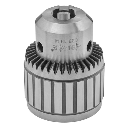 Llambrich Usa Keyed Drill Chuck 3/4" Cap., 4JT Mount Size, Steel CBB-19 J4