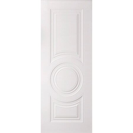 Sartodoors Slab Door Panel 24 x 84 inches, BASIC 9801 White, Bathroom Bedroom Doors BASIC9801S-SKIN-2484
