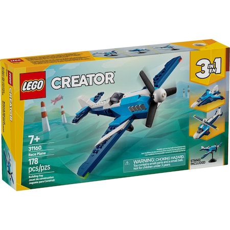 Lego Creator Aircraft Race Plane Building Toy Multi 31160