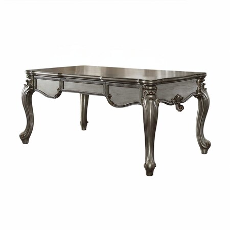 Homeroots 35" Silver Executive Desk 347523