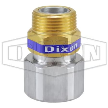Dixon 1 1/4 in ALUM SINGLE PLANE SWIVEL DAWS1414