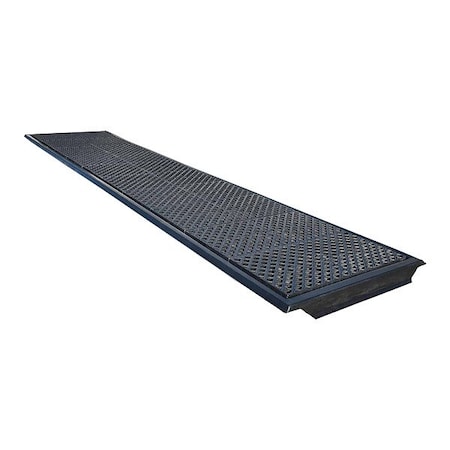 Ultratech Center Track Pan, 255 in L, Fiberglass 7246