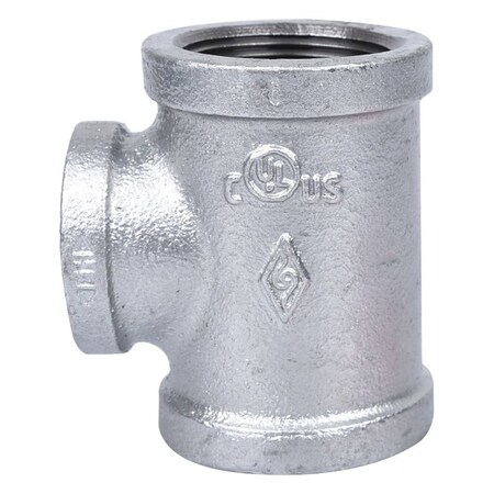 Prosource Exclusively Orgill Pipe Tee, 114 x 114 x 1 in, FIPT, Malleable Steel, SCH 40 Schedule PPG130R-32X25