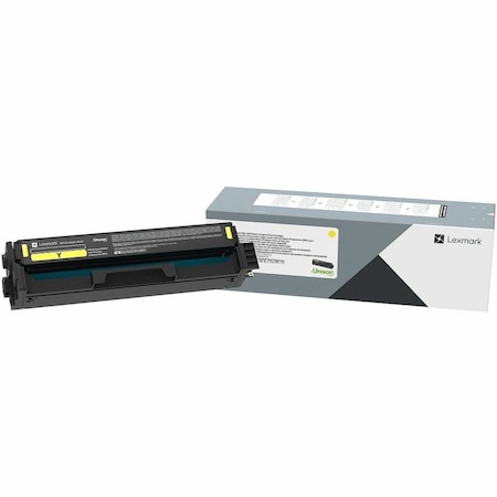 Lexmark Yellow Toner Cartridge 1,500 Yield 20N10Y0