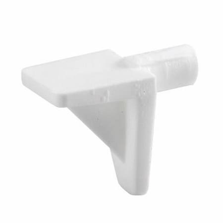 Onward 0.6 in. H X 0.39 in. W X .39 in. D White Plastic Shelf Clips, 8PK 1950WR