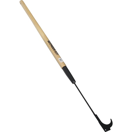 Seymour Midwest S400 Jobsite 42-1/2'' Wood Handle Bean/Weed Hook 42464