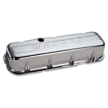 Superjock 68113 Chrome Valve Covers for Big Block Chevy Tall with Baffle SU3627908