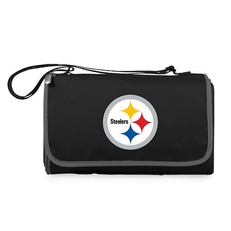 Picnic Time Family Of Brands NFL Pittsburgh Steelers - Blanket Tote Outdoor Picnic Blanket 820-00-175-254-2