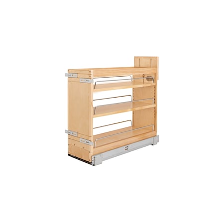 Rev-A-Shelf Maple Wood; Steel, Natural Maple, 8.75 in W, 19.44 in H, 21.63 in D 448-BDDSC-8C