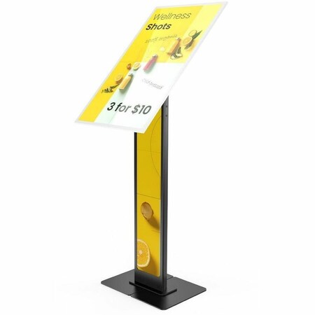 Compulocks BRANDABLE FLOOR STAND FOR THE SAMSUNG E-PAPER SMART SIGNAGE - BLACK 140B200LBPB