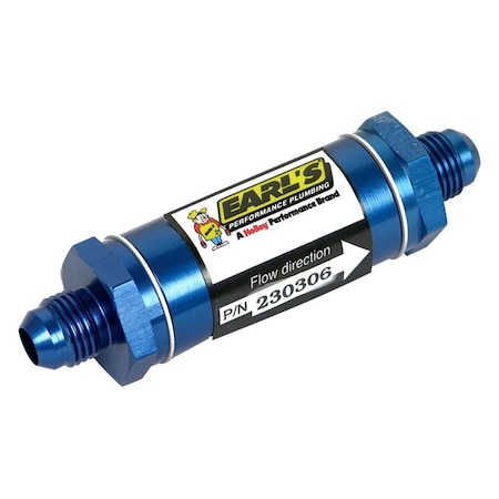 Earls 230306ERL -6 AN Screen Type in Line Oil Filter EAR230306ERL