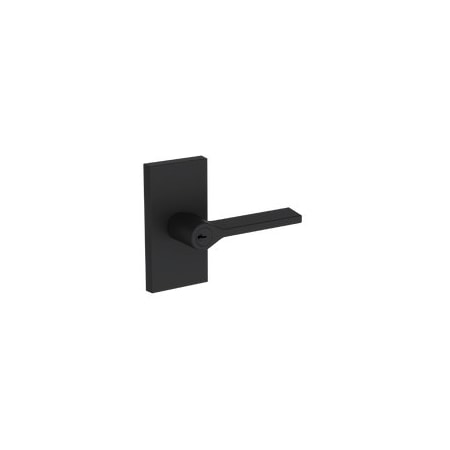 Baldwin Residential Door Levers Keyed Entry Reversible Satin Black ENANACFR190