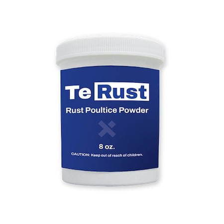 Tenax TeRust Rust Remover 8 oz. Powder. Remove Rust Stains from Granite, Marble, Travertine, Limestone, T TTr