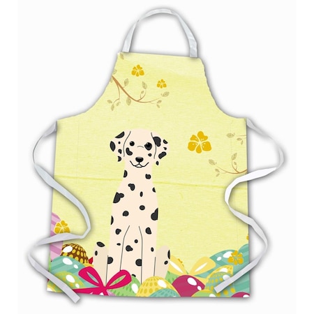 Carolines Treasures Easter Eggs Dalmatian Apron BB6097APRON