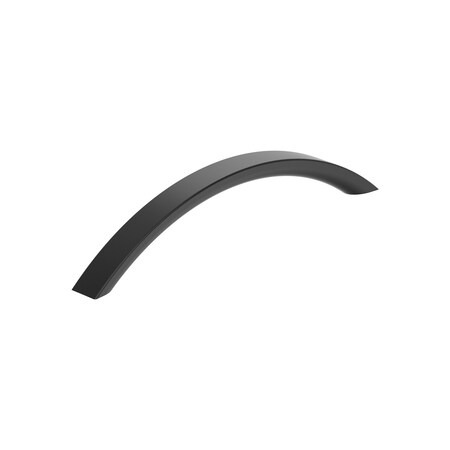 Amerock Parabolic 6-5/16 inch (160mm) Center-to-Center Matte Black Cabinet Pull, 10PK 10VMP37348MB