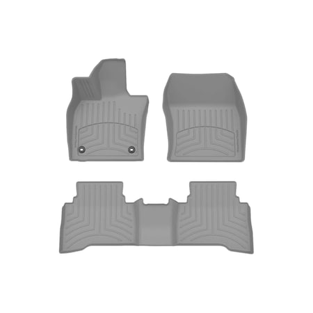 Weathertech Grey, Front and Rear FloorLiner HP 461810-1-2IM
