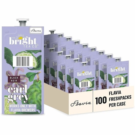 Flavia Tea Flavia Pouches, Earl Gray, Pouch, Black Tea, 0.09 oz, 100 PK 48026