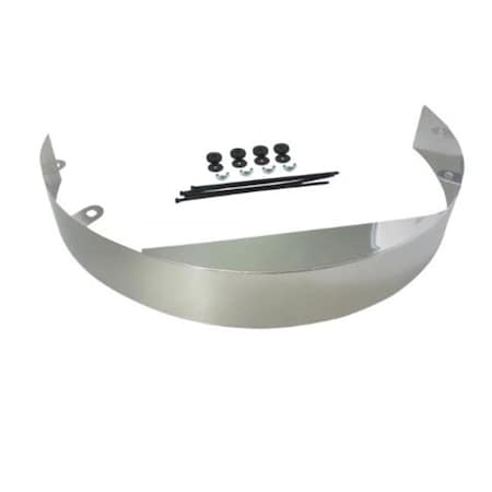 Racing Power R9453 3 ft. Fan Shroud, Chrome RPC-R9453