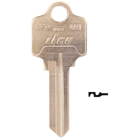 Ilco Arrow Lock Key 1179, 10PK IAL5138900B