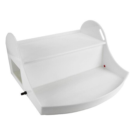 Zoro Select Lab Tray, 24 1/2 in W, 13 in H, HDPE 736-0000