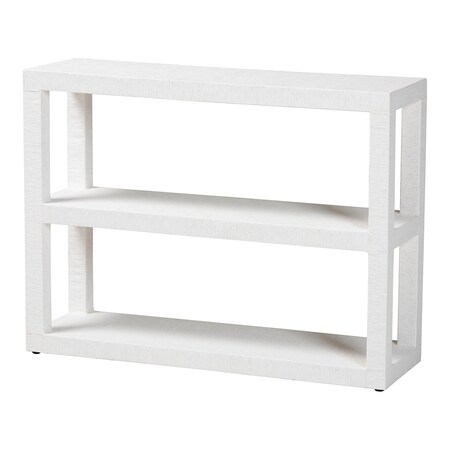 Bali & Pari Oaklynn Grasscloth Bookshelf 268-14663-ZORO