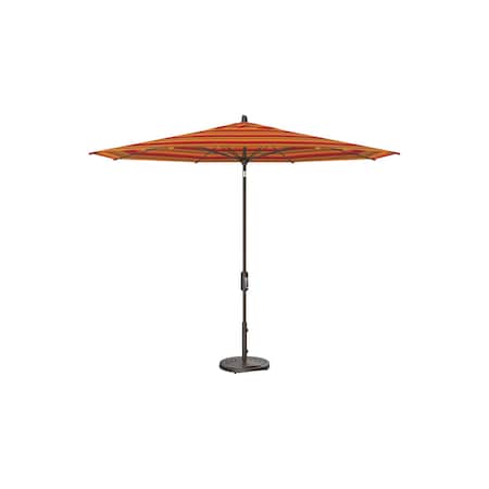 Treasure Garden 11 ft Patio Umbella, aluminum, fiberglass ribs, outdoor, Astoria Sunset Stripe UM841-00 56095 Astoria Sunset Stripe