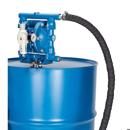 Finish Thompson Diaphragm Pump with Drum Kit, Aluminum FT05A-AA-BBAB-N4-K3 KIT