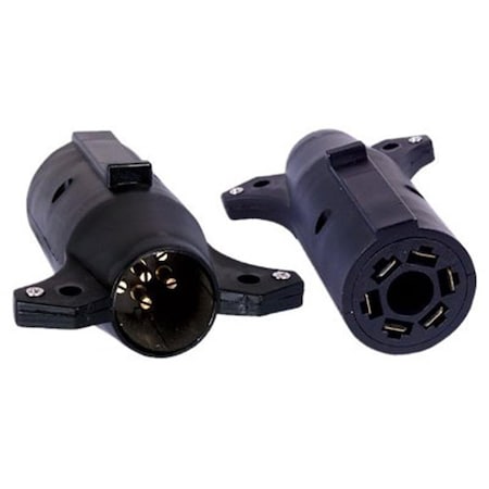 Overtime UE726000 7 Way RV 6 Round Adapter OV3244712