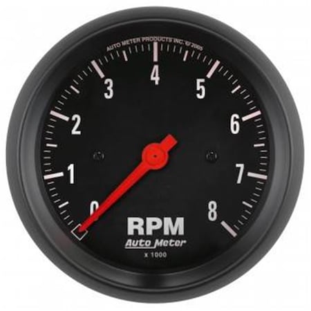 Auto Meter 2699 Z-Series In-Dash Electric Tachometer - 3.37 in. ATM2699
