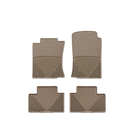 Weathertech Tan, Front and Rear All Weather Floor Mats WTCT123136