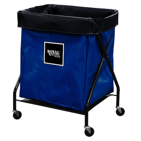 Royal Basket Trucks X-Frame Hamper, 150 lb Capac., 26" L G08-VVX-XFA-3ONN