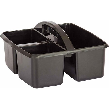 Roomfactory Black Plastic Storage Caddy - 6 Each RO2966334