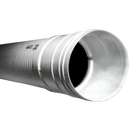 Advanced Drainage Systems Pipe S&D Solid 4"X10' 04550010