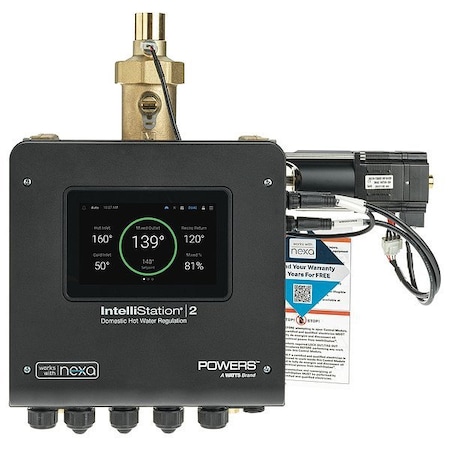 Watts Valve, Brass, Press Inlet IS2100VL