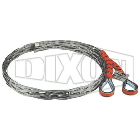 Dixon King Safety Whipsock, For Use with 1.575 to 1.969 in OD Hoses, 1-1/4 in, 1000 psi, Carbon Steel KSW20