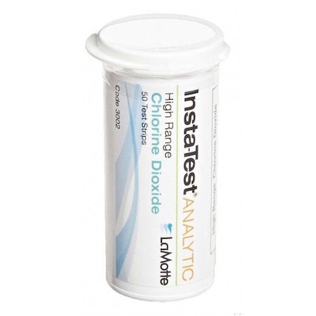 Lamotte Chlorine dioxide test strips, single factor 3002/A