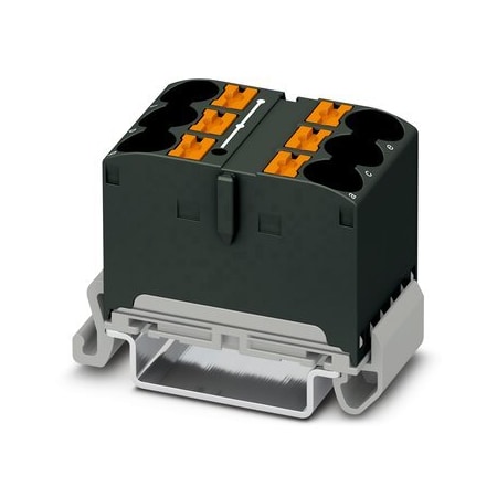 Phoenix Contact PTFIX 6X10/S-NS35A BK Distribution 1082486
