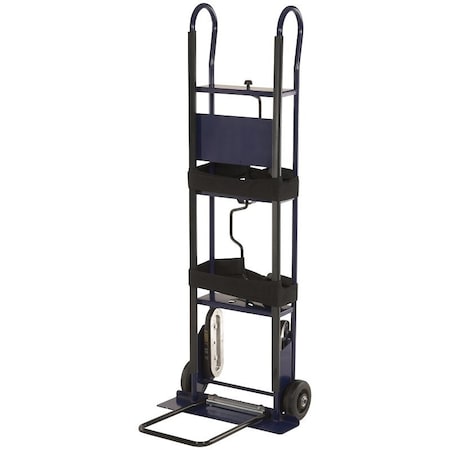 Prosource Hand Truck, 700 lb Weight Capacity, 512 in D x 22 in W Toe Plate, Blue HT-PEN80001B