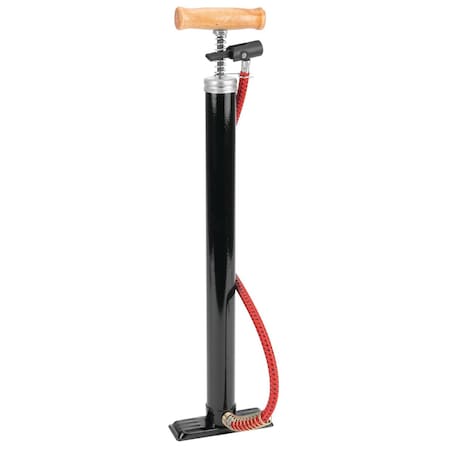 Perform Tool Tire Inflation Pump Hand Pump; 60 Pounds Per Square In Range; Without Gauge; 17 In Hose Length W1635