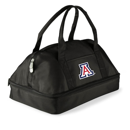 Picnic Time Family Of Brands NCAA Arizona Wildcats Potluck Casserole Carrier - Insulated Thermal Food Carrier 650-00-175-014-0